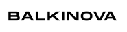 Logo de la marque BALKINOVA. Noir sur fond blanc